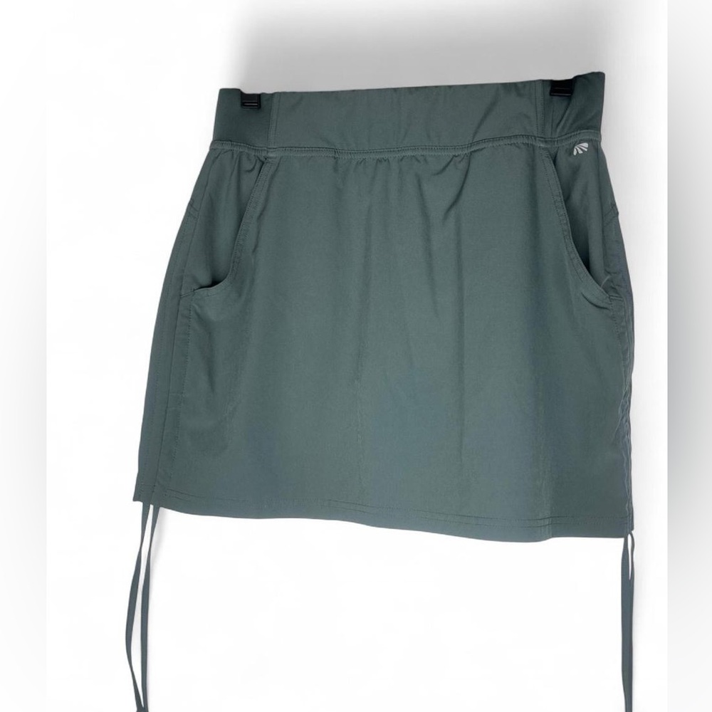 Marika Women's Mini Skirt in Dark Green